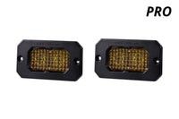 Stage Series 2 Inch LED Pod, Pro Yellow Flood Flush ABL Each