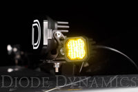 Stage Series C1 LED Pod Pro Yellow Flood Standard ABL Each Diode Dynamics