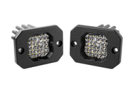 Stage Series C1 LED Pod Sport White Flood Flush RBL Pair Diode Dynamics