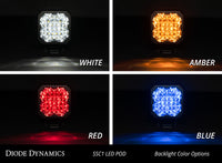 Stage Series C1 LED Pod Pro White Flood Flush RBL Each Diode Dynamics
