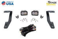 SS3 LED Ditch Light Kit for 2018-2021 Subaru Crosstrek, Sport Yellow Combo Diode Dynamics