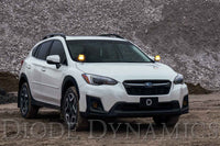 SS3 LED Ditch Light Kit for 2018-2021 Subaru Crosstrek, Sport Yellow Combo Diode Dynamics