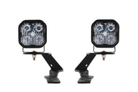 SS3 LED Ditch Light Kit for 2019-2021 Ford Ranger, Pro Yellow Combo Diode Dynamics