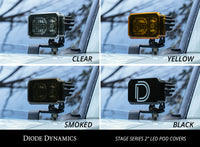 Stage Series 2 Inch LED Pod Cover, Clear Each