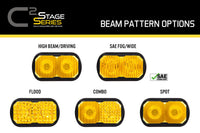 Stage Series 2 Inch Lens Spot Yellow