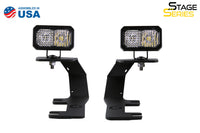SSC2 LED Ditch Light Kit for 2014-2019 Silverado/Sierra, Sport Yellow Combo Diode Dynamics