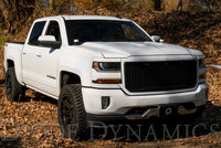 SSC2 LED Ditch Light Kit for 2014-2019 Silverado/Sierra, Pro Yellow Combo Diode Dynamics