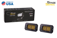 Stage Series 2in LED Pod Sport Yellow Combo Flush ABL Single Diode Dynamics