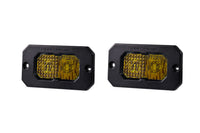 Stage Series 2in LED Pod Sport Yellow Combo Flush ABL Single Diode Dynamics
