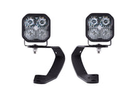 SS3 LED Ditch Light Kit for 2010-2021 Toyota 4Runner Pro Yellow Combo Diode Dynamics