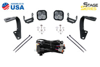 SS3 LED Ditch Light Kit for 2010-2021 Toyota 4Runner Pro Yellow Combo Diode Dynamics