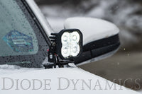 Stage Series 2in LED Ditch Light Kit for 2010-2021 Toyota 4Runner Pro Yellow Combo Diode Dynamics