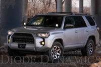 Stage Series 2in LED Ditch Light Kit for 2010-2021 Toyota 4Runner Pro Yellow Combo Diode Dynamics