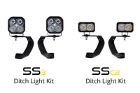 Stage Series 2in LED Ditch Light Kit for 2010-2021 Toyota 4Runner Pro Yellow Combo Diode Dynamics