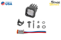 Stage Series C1 LED Pod White SAE Fog Standard ABL Each Diode Dynamics
