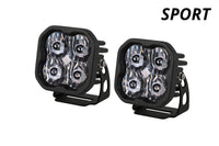 SS3 Sport ABL White SAE Fog Standard Pair Diode Dynamics