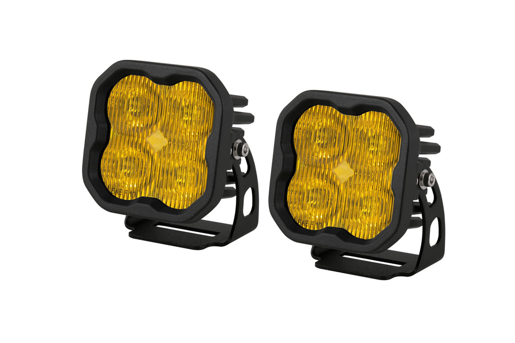 SS3 Max ABL Yellow SAE Fog Standard Pair Diode Dynamics