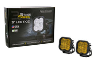 SS3 Max ABL Yellow SAE Fog Standard Pair Diode Dynamics