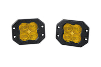 SS3 Pro ABL Yellow SAE Fog Flush Pair Diode Dynamics