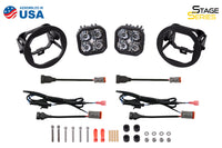 SS3 Pro Type FT Kit ABL Yellow SAE Fog Diode Dynamics