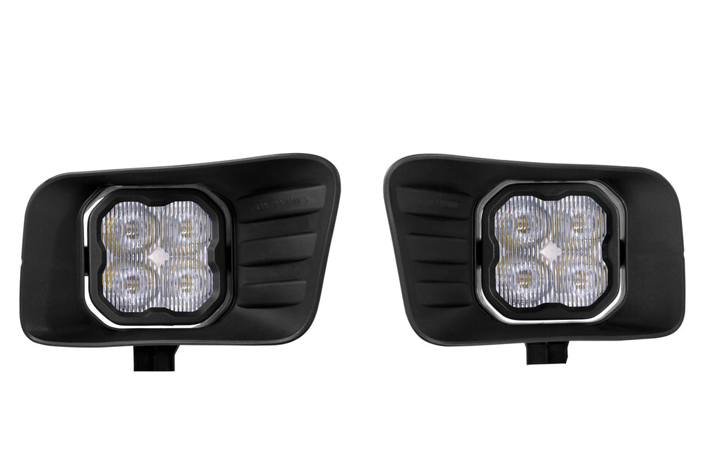 SS3 Pro Type Ram Horiz Kit ABL White SAE Fog Diode Dynamics