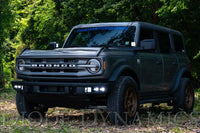 Stage Series Fog Pocket Kit for 2021 Ford Bronco, Yellow Pro Diode Dynamics