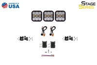 SS5 Sport Universal CrossLink 3-Pod Lightbar White Driving Diode Dynamics