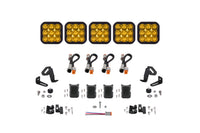 SS5 Sport Universal CrossLink 5-Pod Lightbar Yellow Driving Diode Dynamics