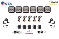 SS5 Sport Universal CrossLink 6-Pod Lightbar White Driving Diode Dynamics
