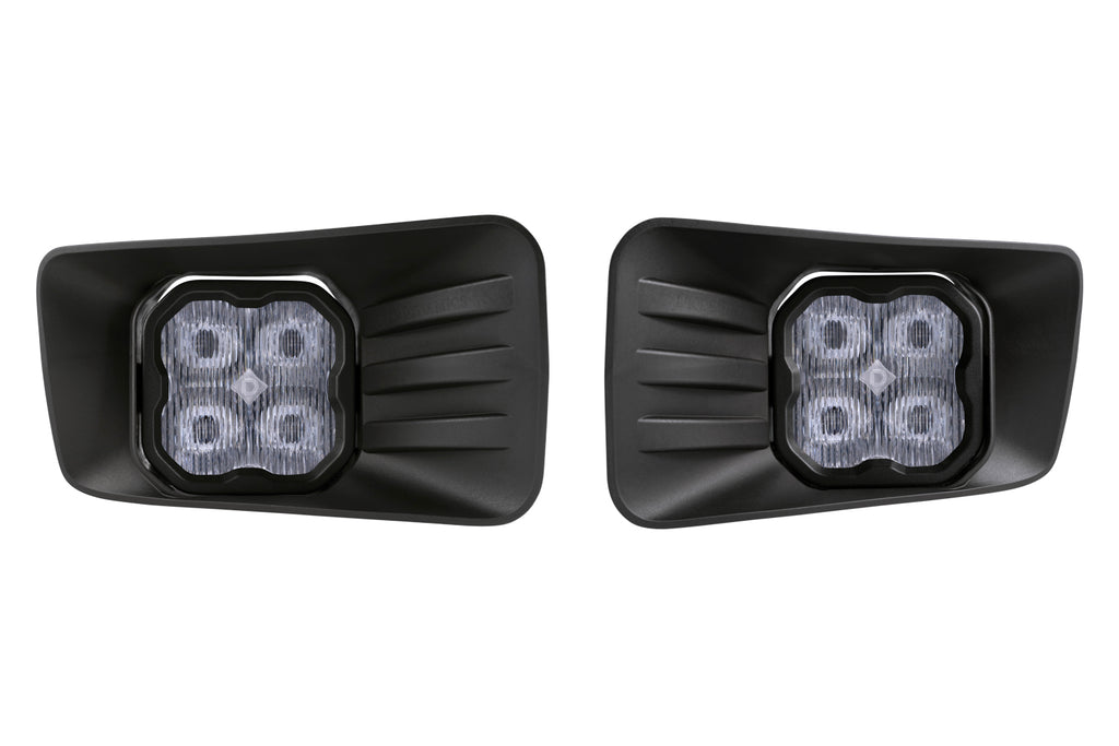 SS3 Type CH LED Fog Light Kit Max ABL White SAE Fog Diode Dynamics