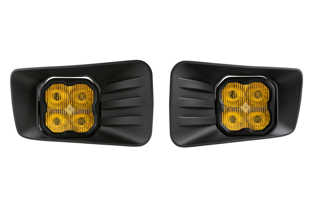 SS3 Type CH LED Fog Light Kit Max ABL Yellow SAE Fog Diode Dynamics