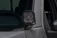 Stage Series Backlit Ditch Light Kit for 2021-2022 Ford F-150, SSC2 Sport Yellow Combo Diode Dynamics