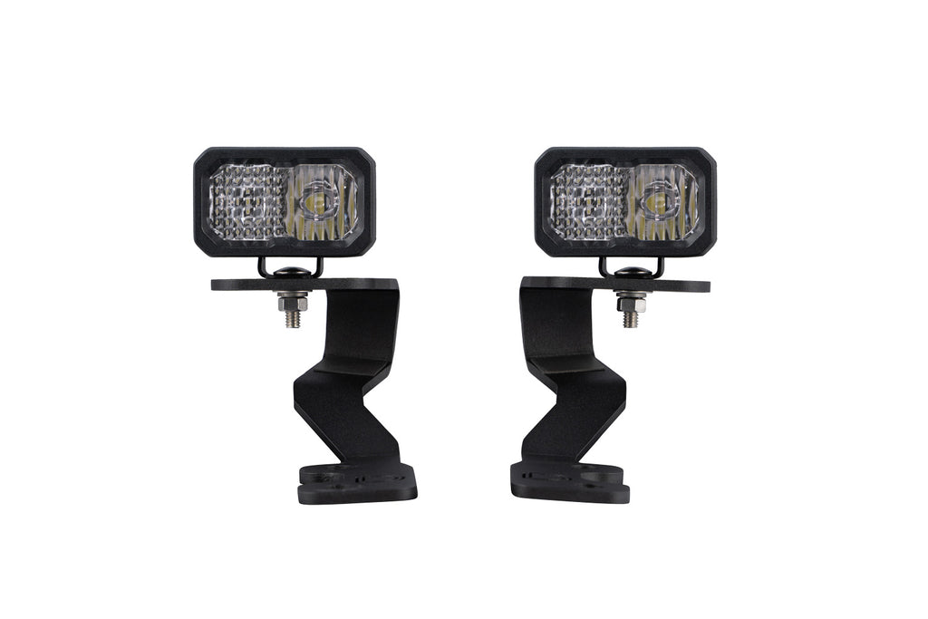 Stage Series Ditch Light Kit for 2022 Toyota Tundra C2 Pro Diode Dymanics White Combo Diode Dymanics