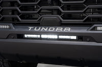 Stealth Bumper Light Bar Kit for 2022 Toyota Tundra White Combo Diode Dymanics