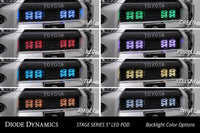 SS5 Stealth Grille LED 4-Pod Kit for 2014-2023 Toyota 4Runner, Sport Yellow Combo Diode Dynamics