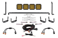 SS5 Stealth Grille LED 4-Pod Kit for 2014-2023 Toyota 4Runner, Sport Yellow Driving Diode Dynamics