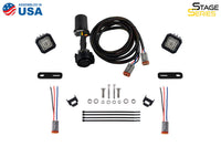 Stage Series Reverse Light Kit for 2017-2022 Ford Super Duty, C1 Pro Diode Dynamics