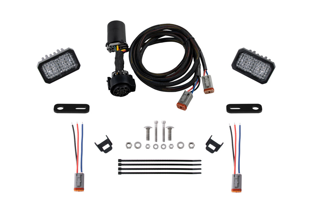 Stage Series Reverse Light Kit for 2017-2022 Ford Super Duty, C2 Pro Diode Dynamics