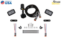 Stage Series Reverse Light Kit for 2017-2022 Ford Super Duty, C2 Pro Diode Dynamics