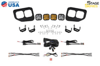 Stage Series Fog Pocket Mounting Brackets for 2020-2022 Ford Super Duty Diode Dynamics