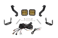 SS5 Bumper LED Pod Light Kit for 2019-Present Ram, Sport Yellow Combo Diode Dynamics