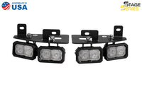 SSC2 LED Fog Pocket Kit for 2019-Present Ram, Yellow Sport Diode Dynamics