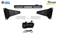 Stealth Bumper Light Bar Kit for 2019-Present Ram, White Combo Diode Dynamics