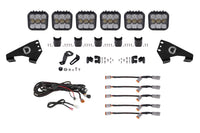 20-Present Polaris RZR SS5 Sport CrossLink Roof Yellow Combo Lightbar Kit Diode Dynamics