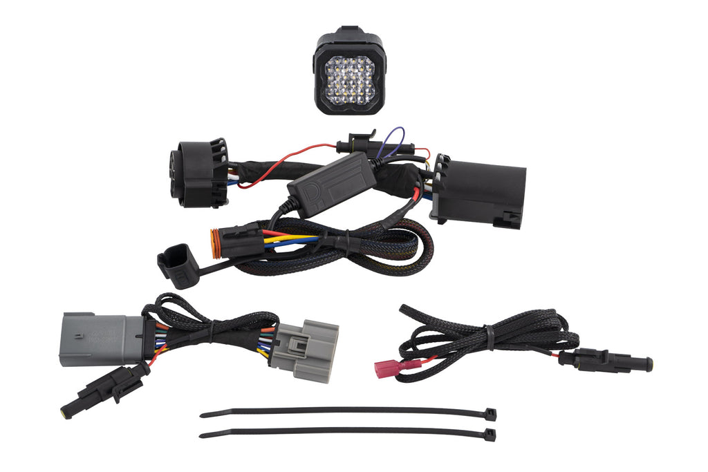Hitch Mount LED Pod Reverse Kit for Ford F-150 2015-2020, C1R Diode Dynamics