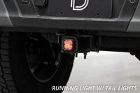 Hitch Mount LED Pod Reverse Kit for Ford F-150 2015-2020, C1R Diode Dynamics