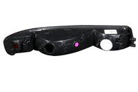 ANZO 1999-2006 GMC Sierra 1500 Euro Parking Lights Black w/ Amber Reflector