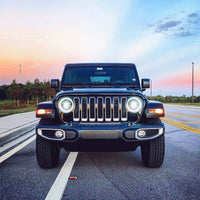 Oracle Jeep JL/Gladiator JT Oculus Bi-LED Projector Headlights - Amber/White Switchback