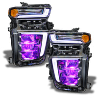 Oracle 20-21 Chevy Silverado HD 2500RGB Headlight Demon Eye Kit - w/o Controller