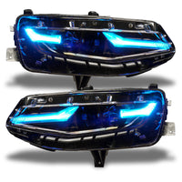 Oracle 19-21 Chevy Camaro LS/LT RGB+A Headlight DRL  Kit - ColorSHIFT w/ RF Controller